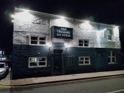 Front View at Night