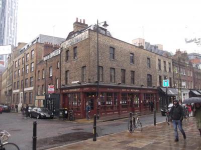 English Bar & Restaurant London E1 taken April 2014