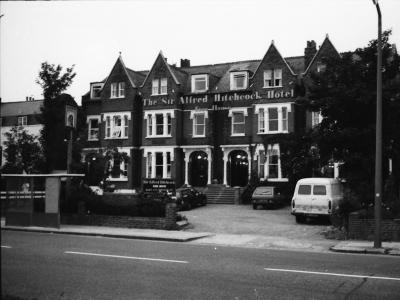 Sir Alfred Hitchcock London E11 taken in 1987