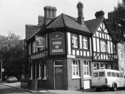 Duke of Sussex London E2 taken in Sept 1988
