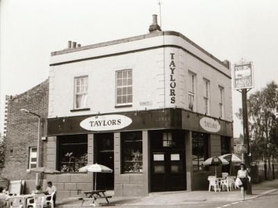 Taylors London E8 taken in July 1989.