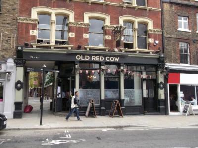 Olde Red Cow London EC1 take June 2012