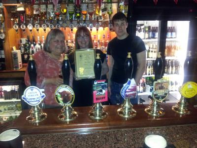 Eva Hart - Chadwell Heath - Pub of the Year Award 2013