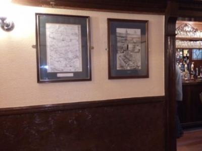 Corridor and bar