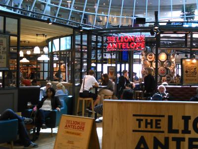 Lion and Antelope - Manchester Airport