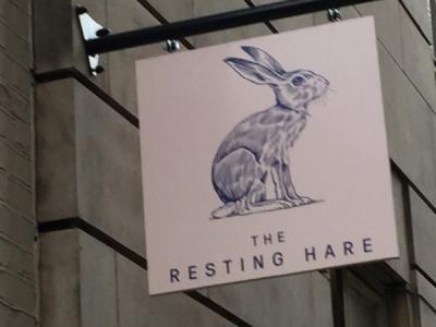 Resting Hare - London