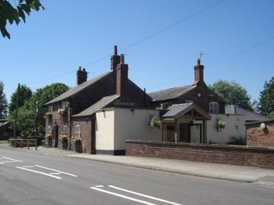 greyhound inn side entrance
