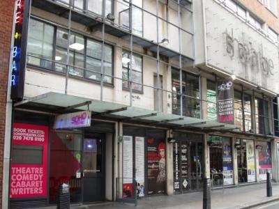 Soho Theatre W1 Oct 2015