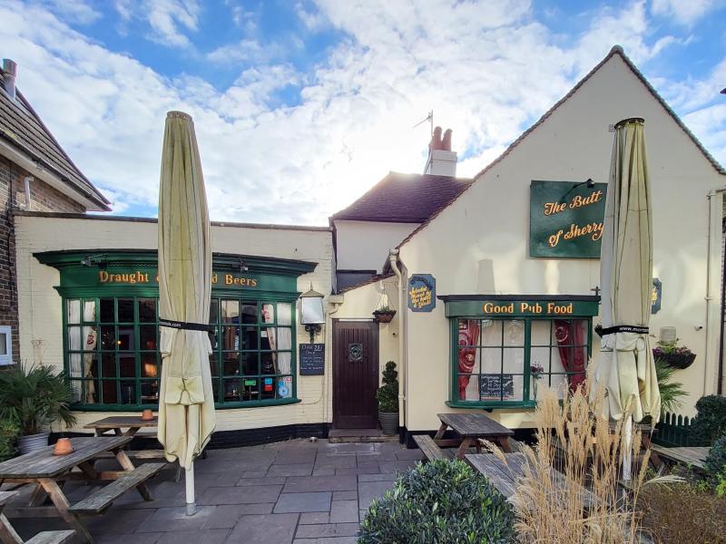 Butt of Sherry, Hythe