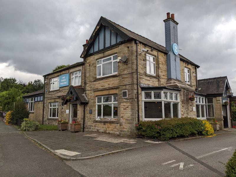 Book a table at Three Pigeons in Bolton