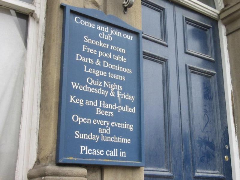 Burley in Wharfedale Unionist Club, BurleyinWharfedale •