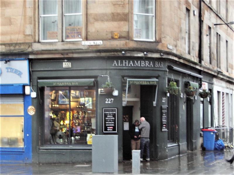 Alhambra Bar, Edinburgh