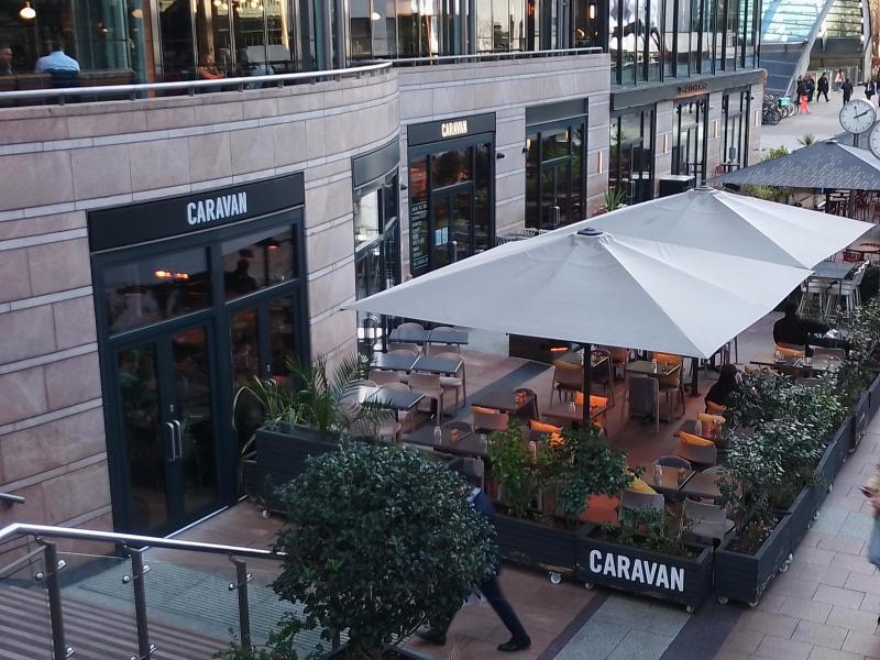 Caravan Canary Wharf, London