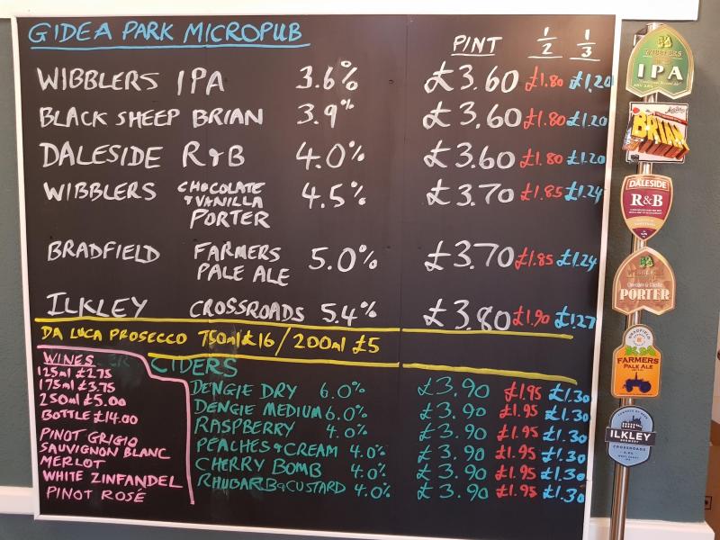 Gidea Park Micropub, Gidea Park •
