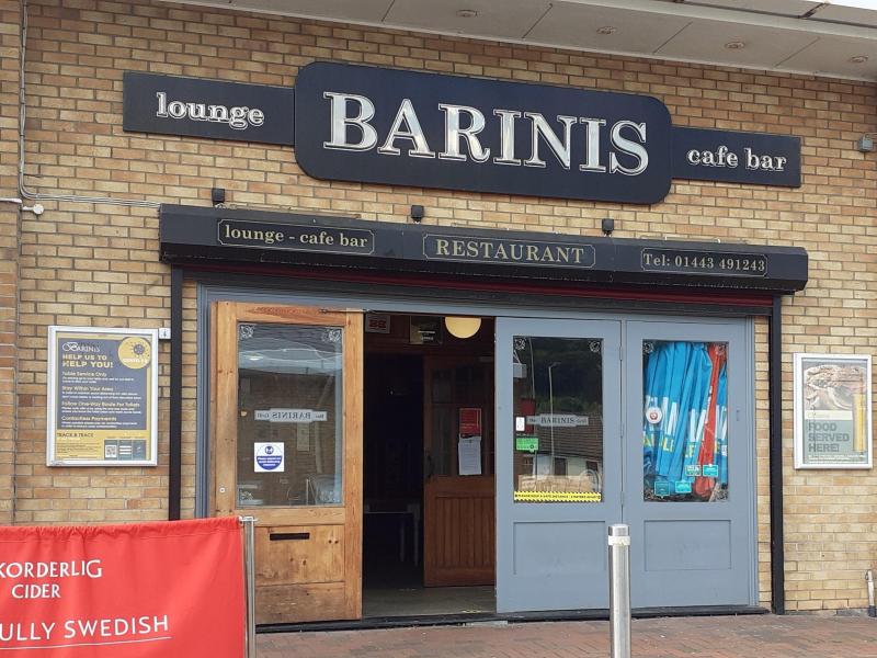 Barini's Lounge & Cafe Bar, Trefforest