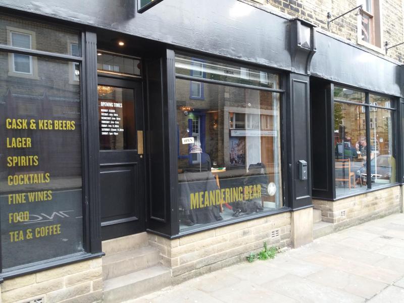 Meandering Bear, Halifax Town Centre •