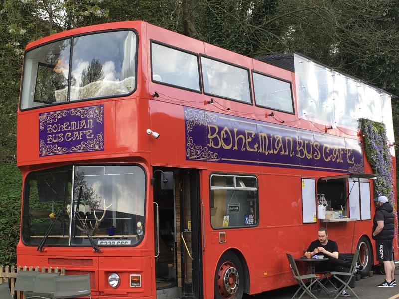 Bohemian Bus Café, Furness Vale