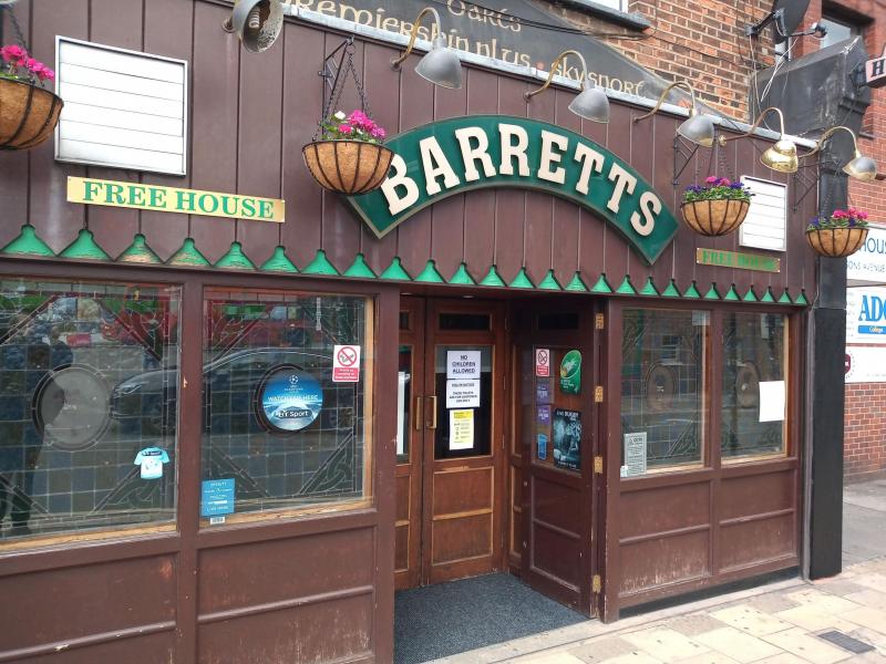 Barretts Freehouse, Wealdstone