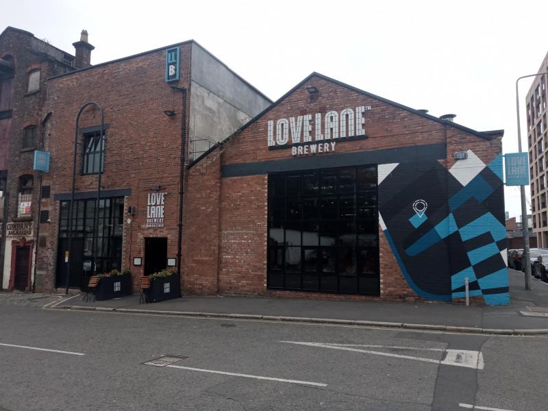 Love Lane Brewery, Bar & Kitchen, Liverpool •