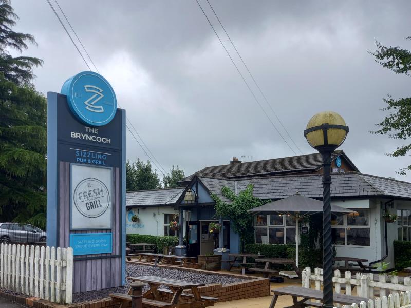 Book a table at The Bryncoch Inn in Neath