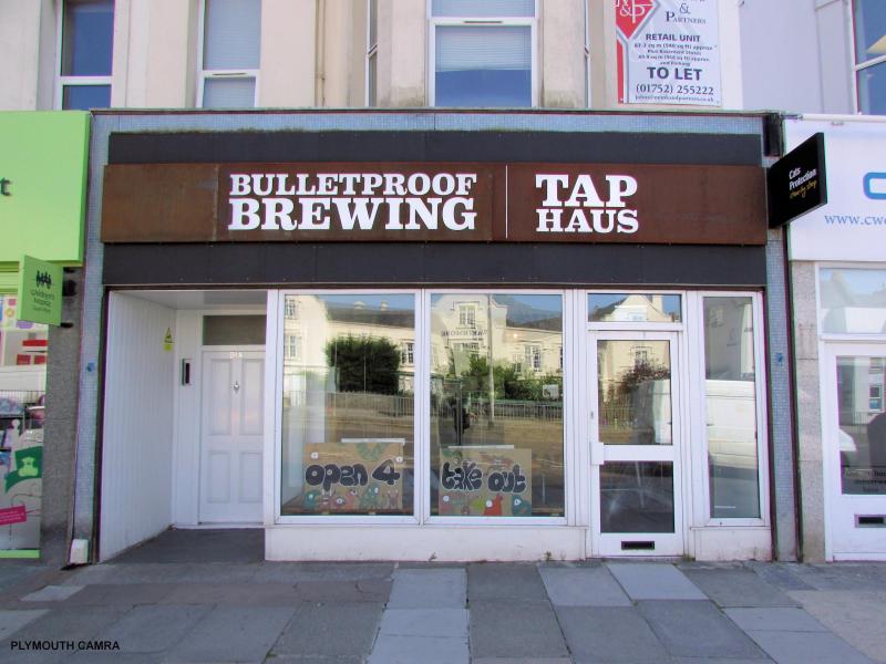 Bulletproof Brewing Taphaus, Plymouth