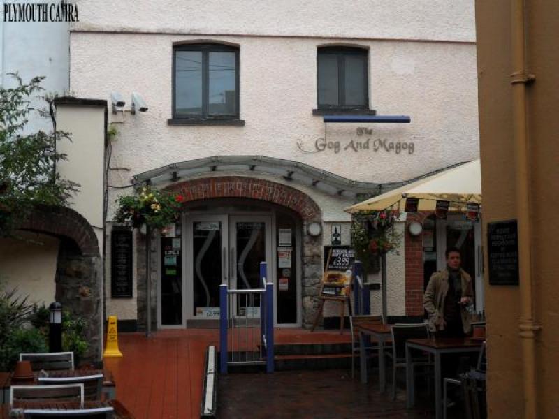 Gog & Magog, Plymouth •