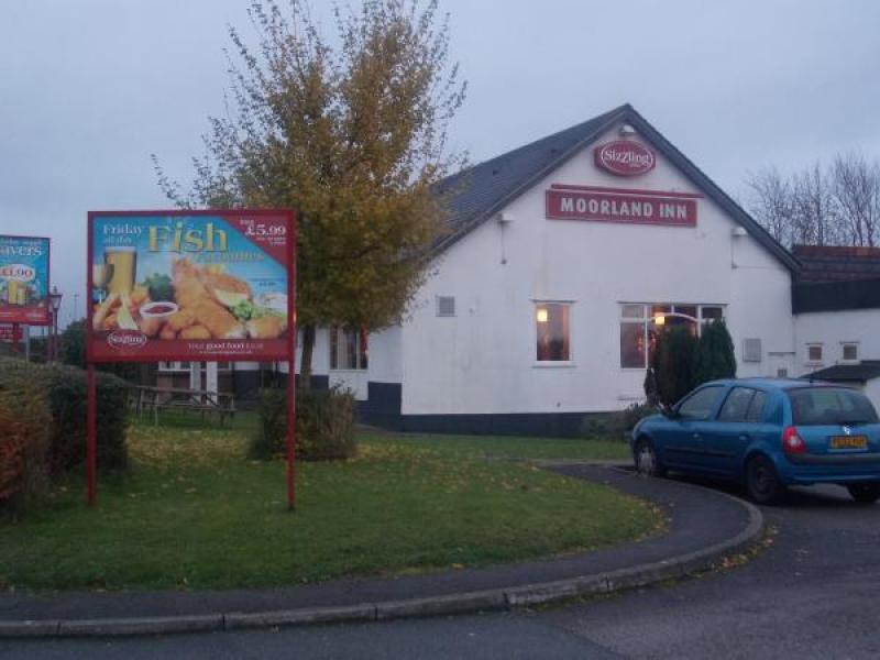 Book a table at The Moorland Inn in Stoke On Trent