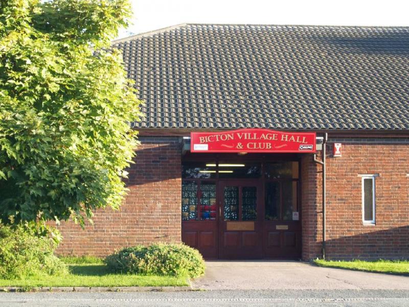 Bicton Village Hall & Club, Bicton