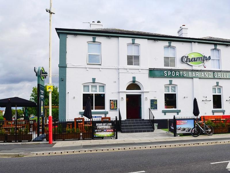 Champs Sports Bar & Grill, Southport •