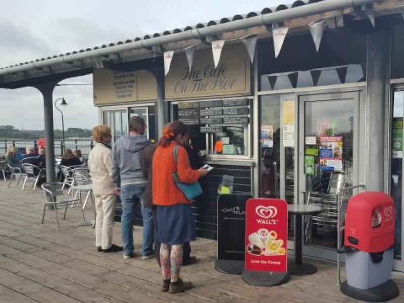Cafe on the Pier, Harwich