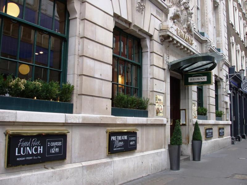 Browns Bar & Brasserie, London