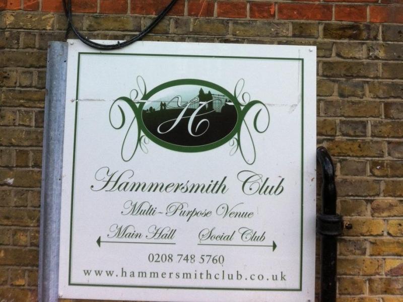 Hammersmith Club, Hammersmith •