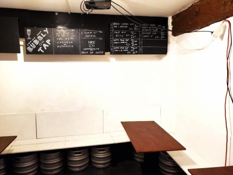 Hammersmith Brewery Taproom, London •