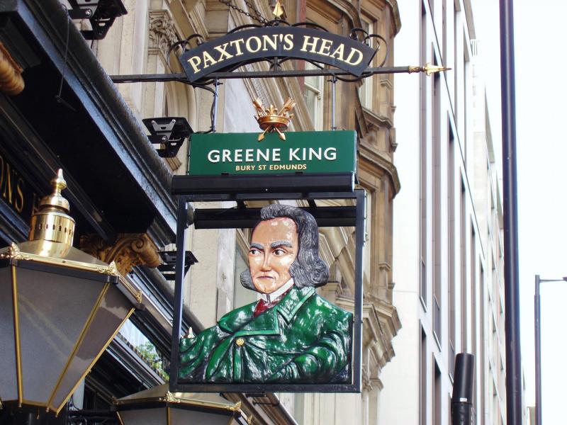 Paxton's Head, London • whatpub.com